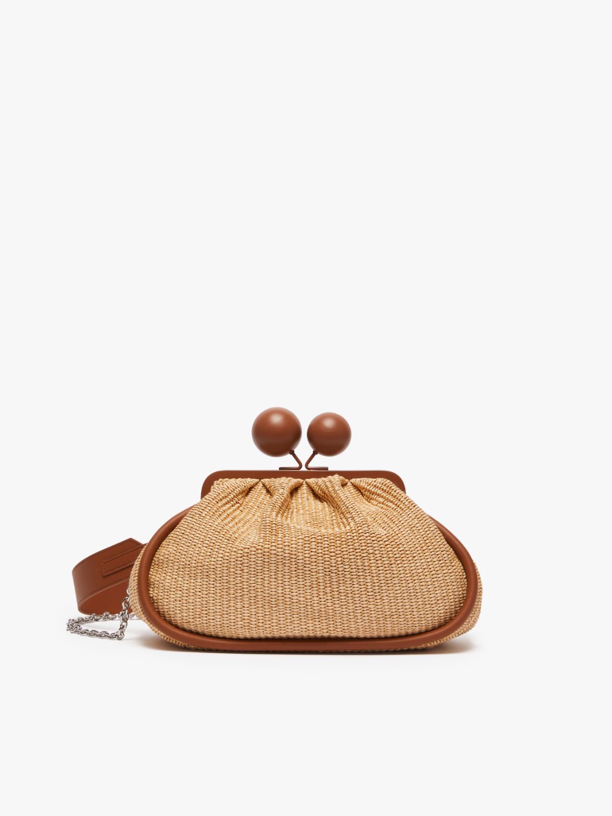 Medium raffia-look Pasticcino Bag