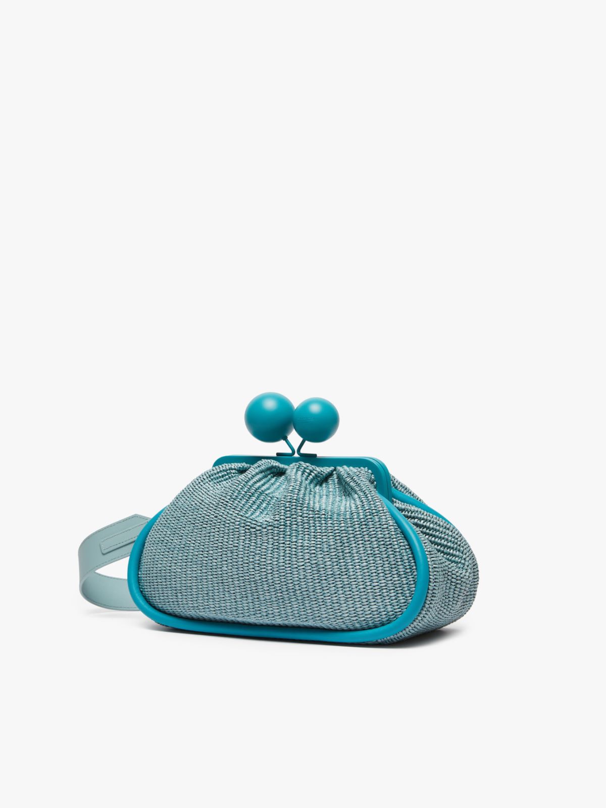 Medium raffia-look Pasticcino Bag