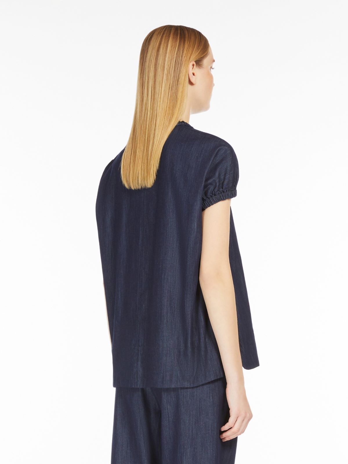 Lightweight denim top