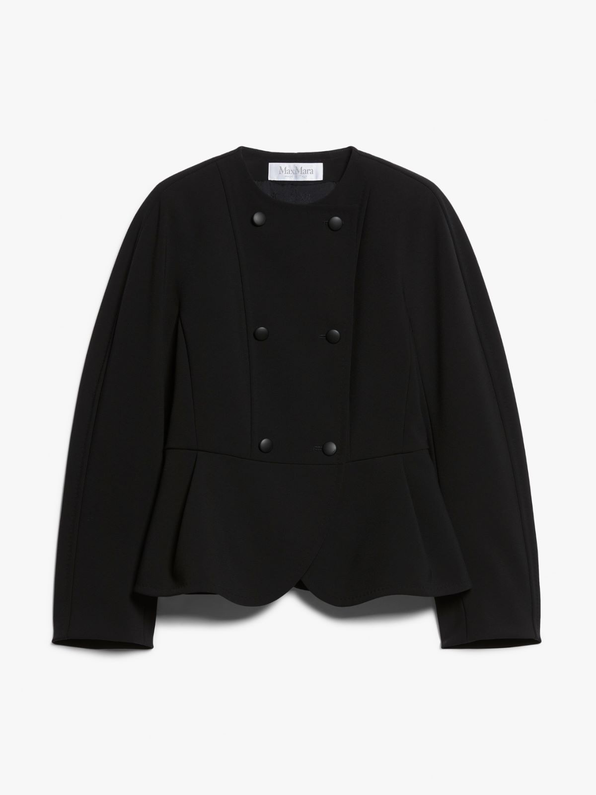 Fitted jacket in stretch fabric