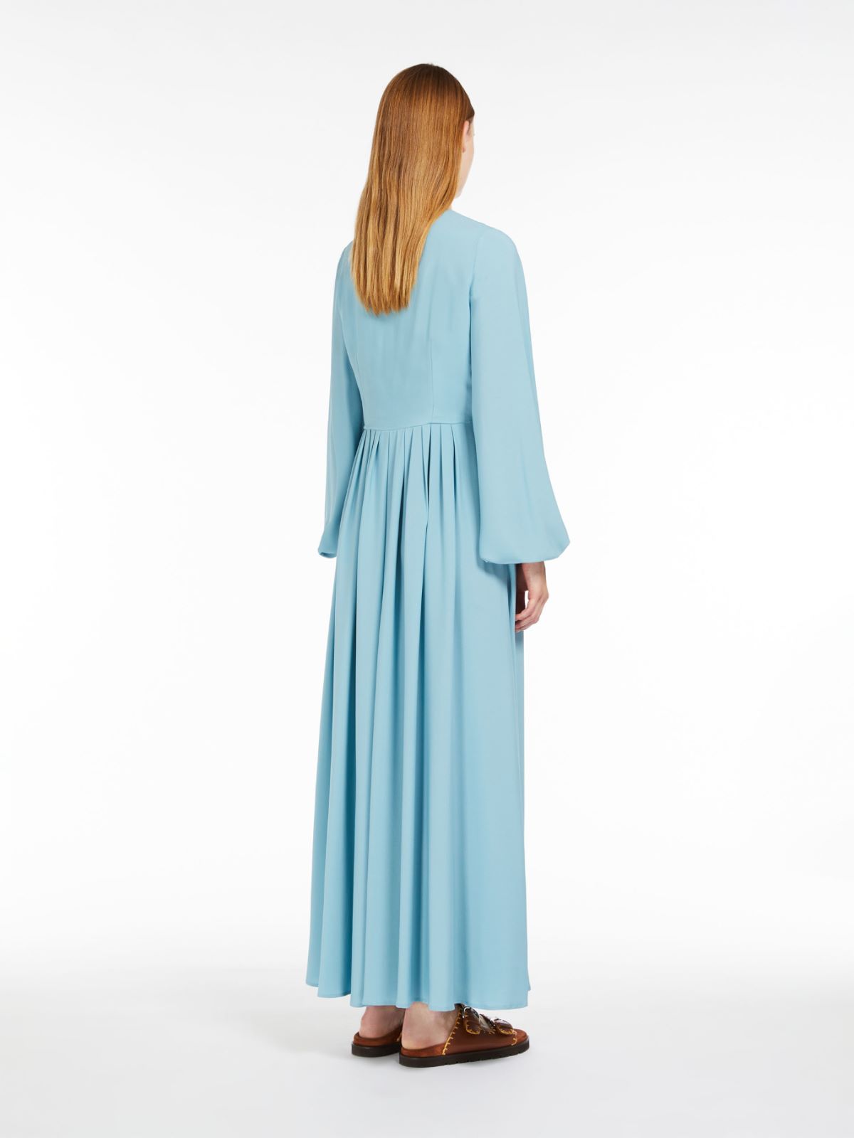 Crepe de chine dress