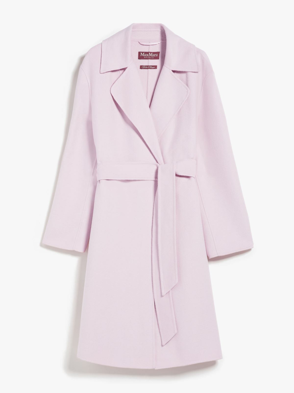 Wool, silk and cashmere coat