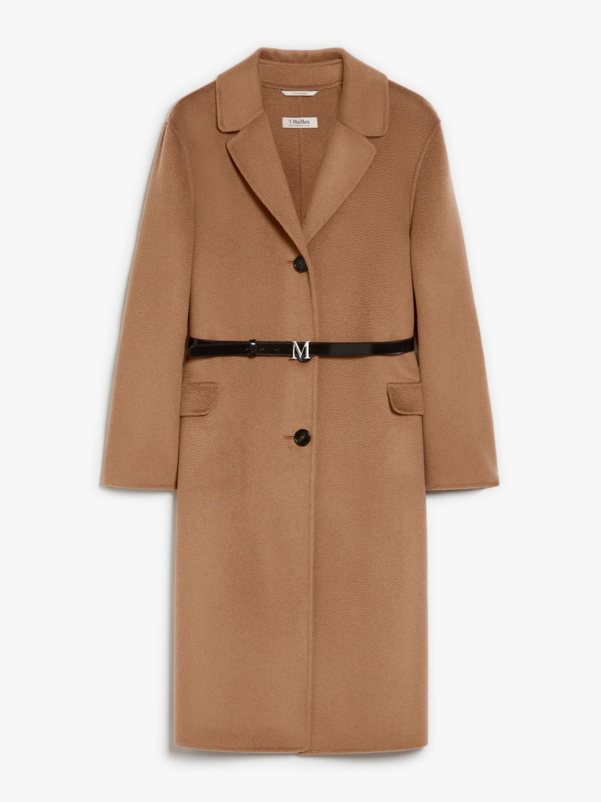 Wool and cashmere midi coat