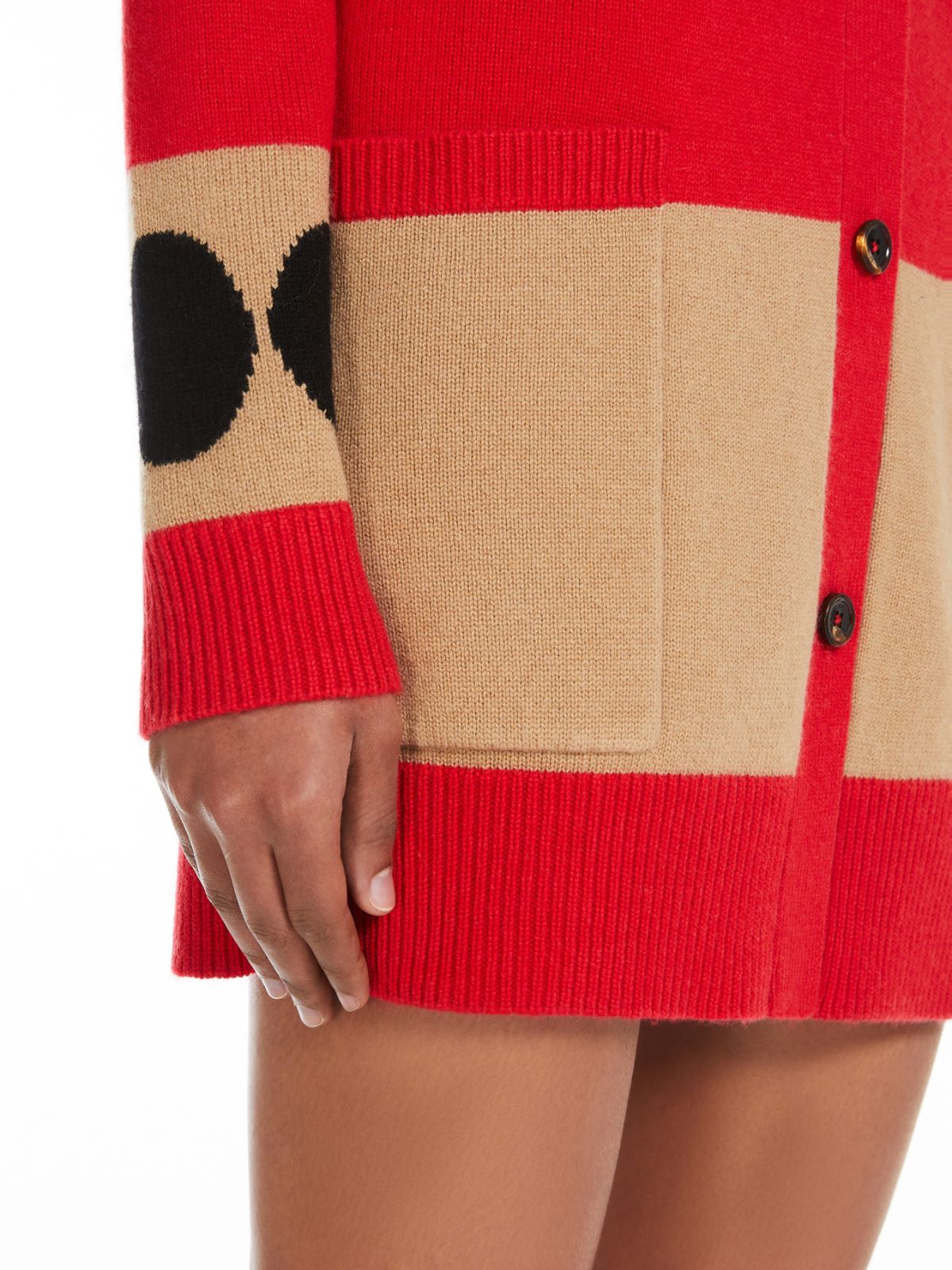 Wool and cashmere cardigan