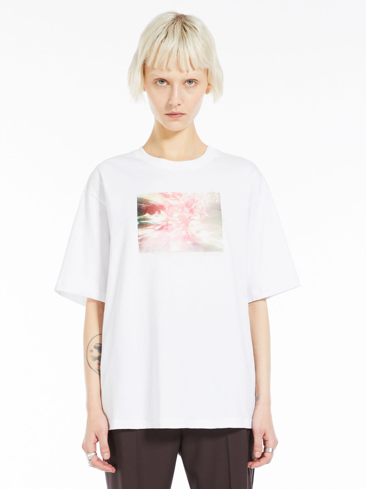 Printed jersey T-shirt