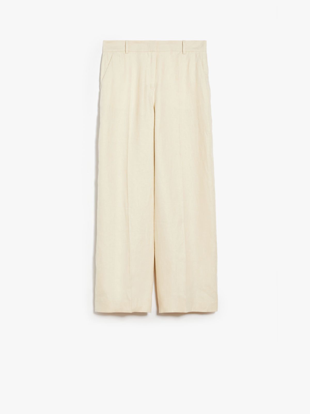 Linen canvas trousers