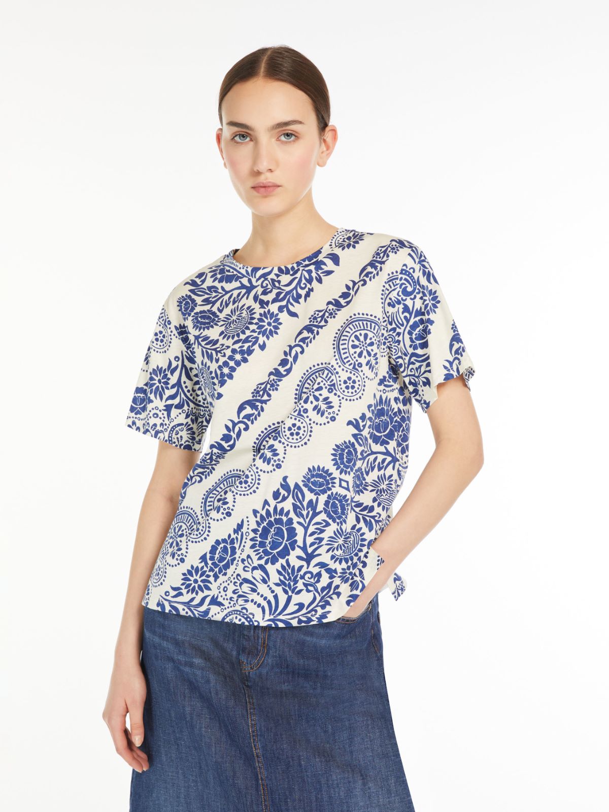 Organic cotton jersey T-shirt