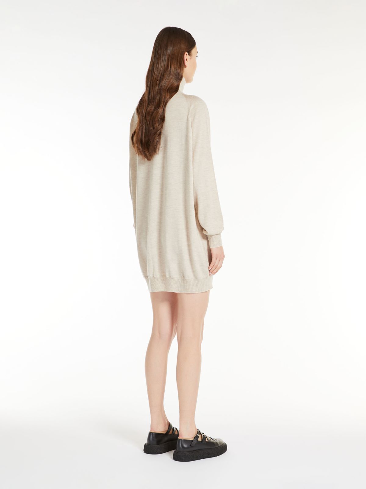 Short cashmere dress