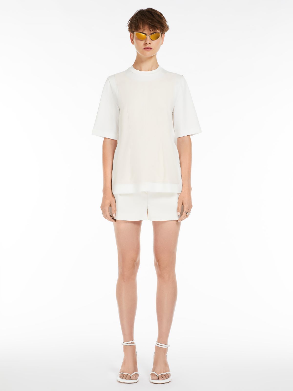 Inlay-detail T-shirt