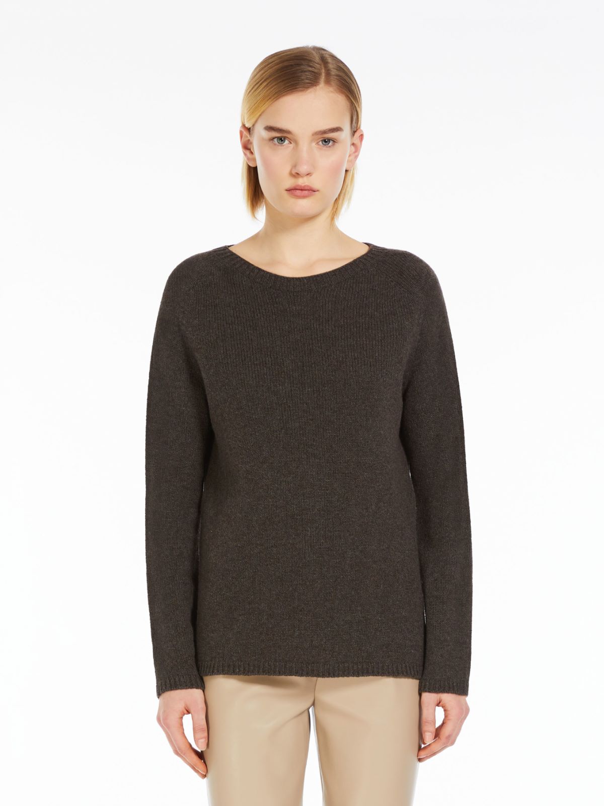 Wool and cashmere sweater