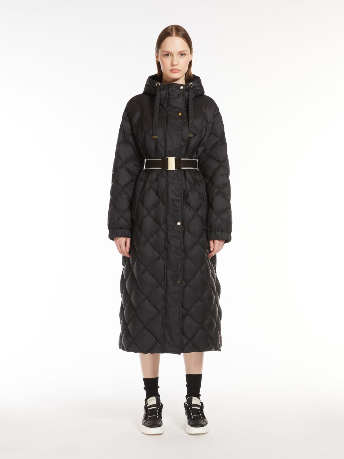 Water-repellent parka
