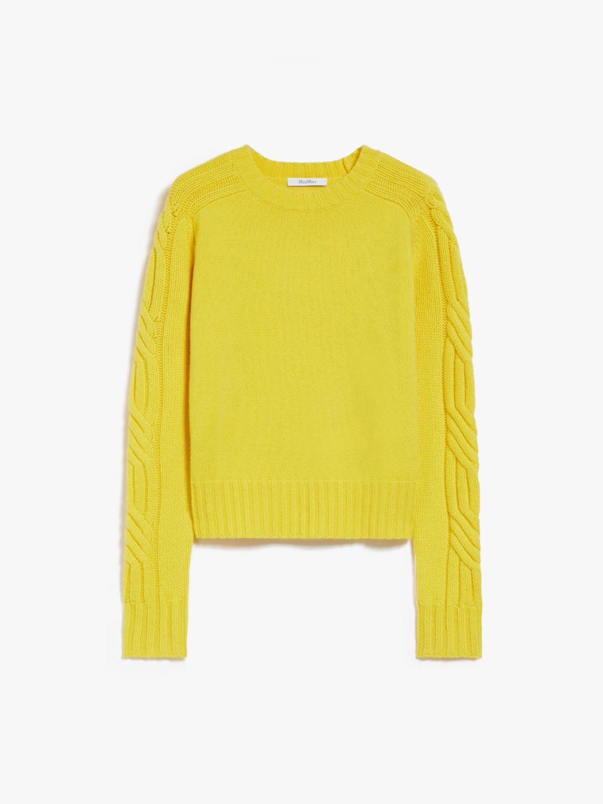 Pure cashmere crew-neck jumper