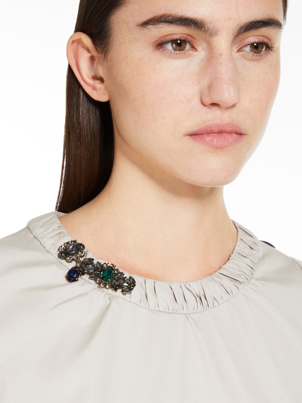 Short pure cotton dress