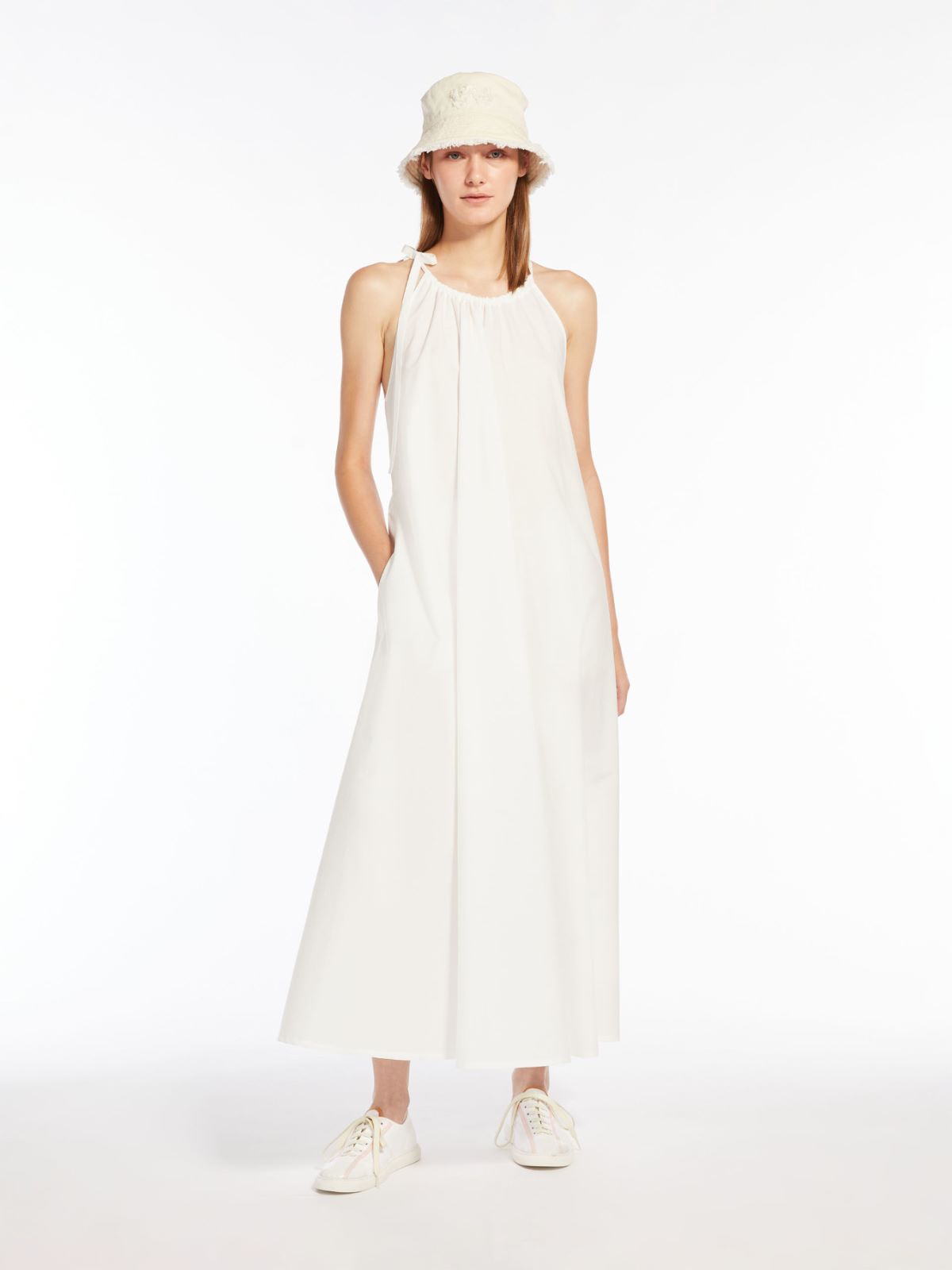 Cotton poplin dress