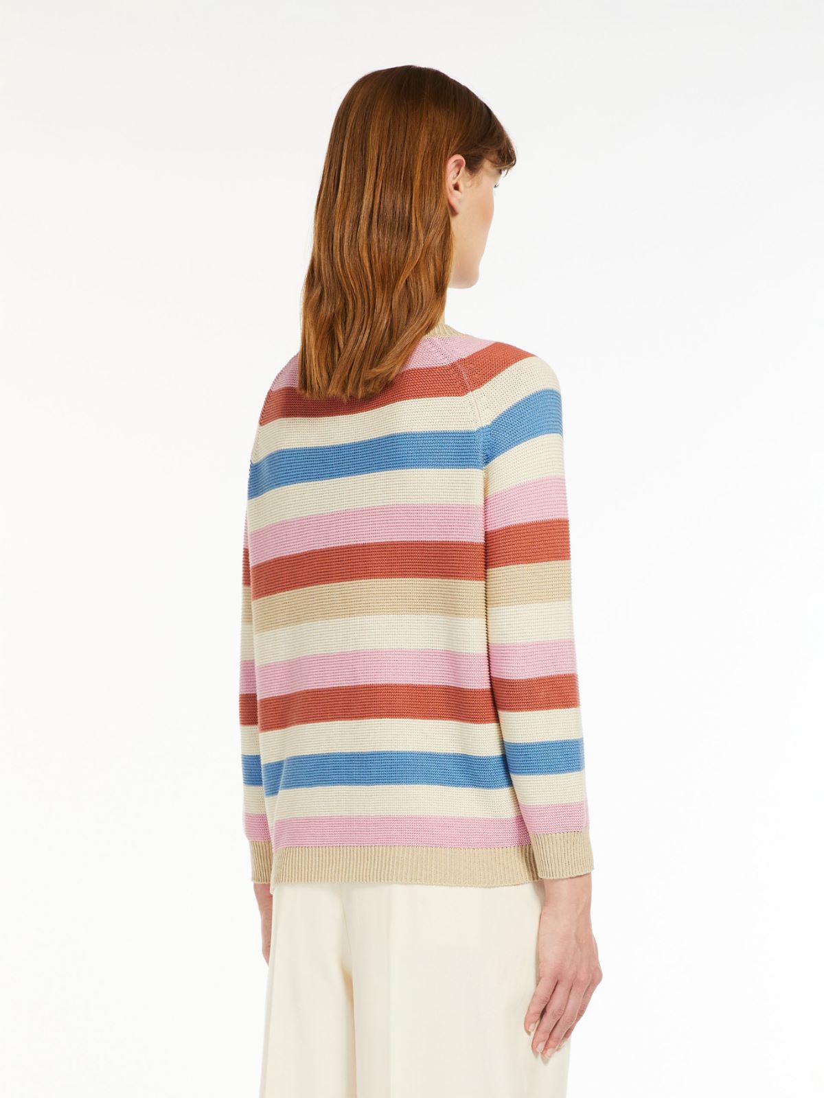 Relaxed-fit cotton sweater