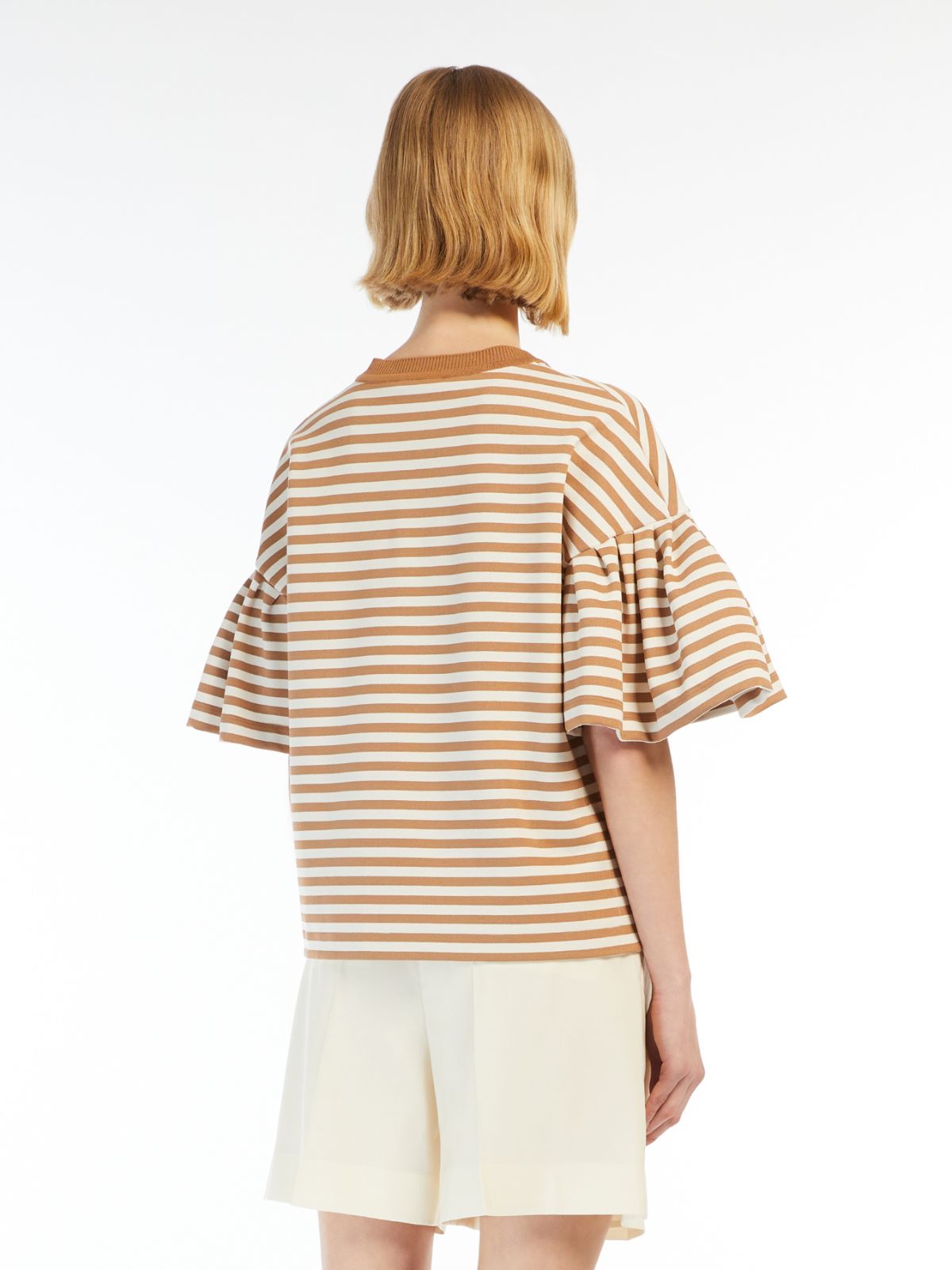 Boxy jersey T-shirt