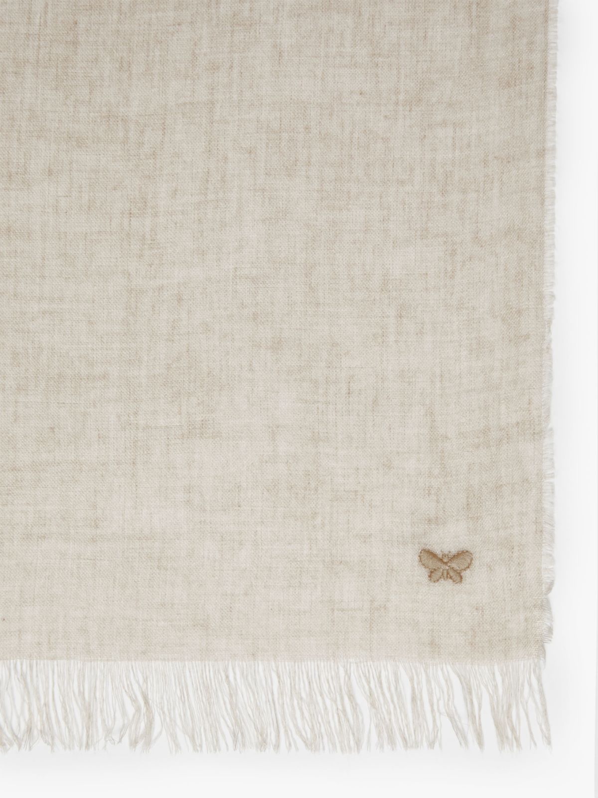 Viscose and cashmere shawl