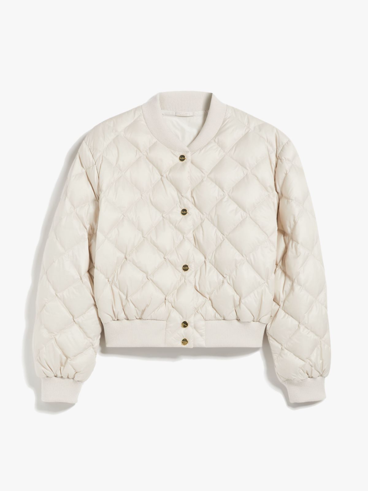 Reversible bomber jacket in water-resistant canvas