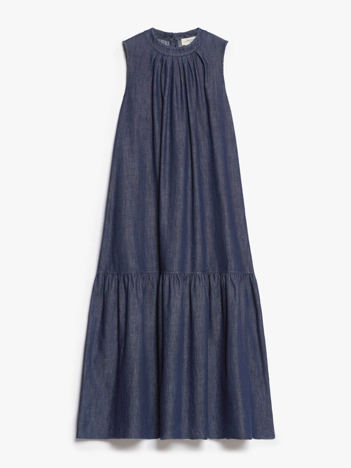 Long denim dress