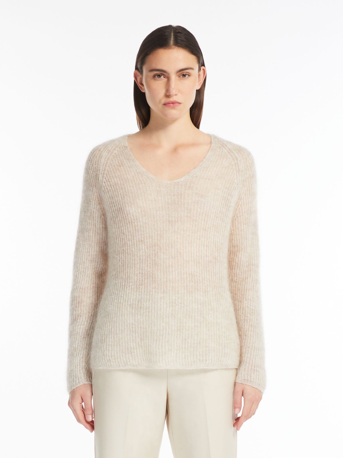Mohair yarn jumper