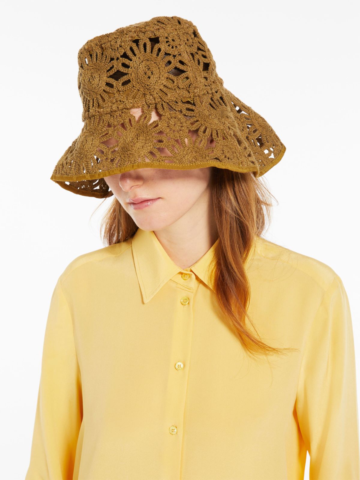 Macramé hat