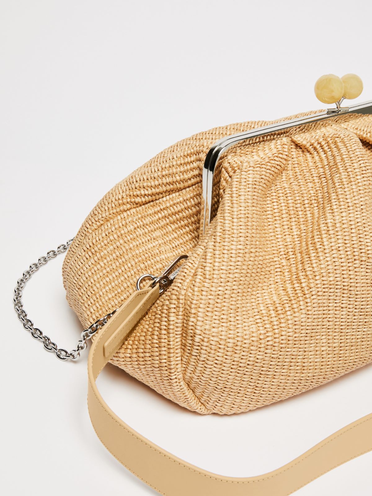 Large raffia-look Pasticcino Bag