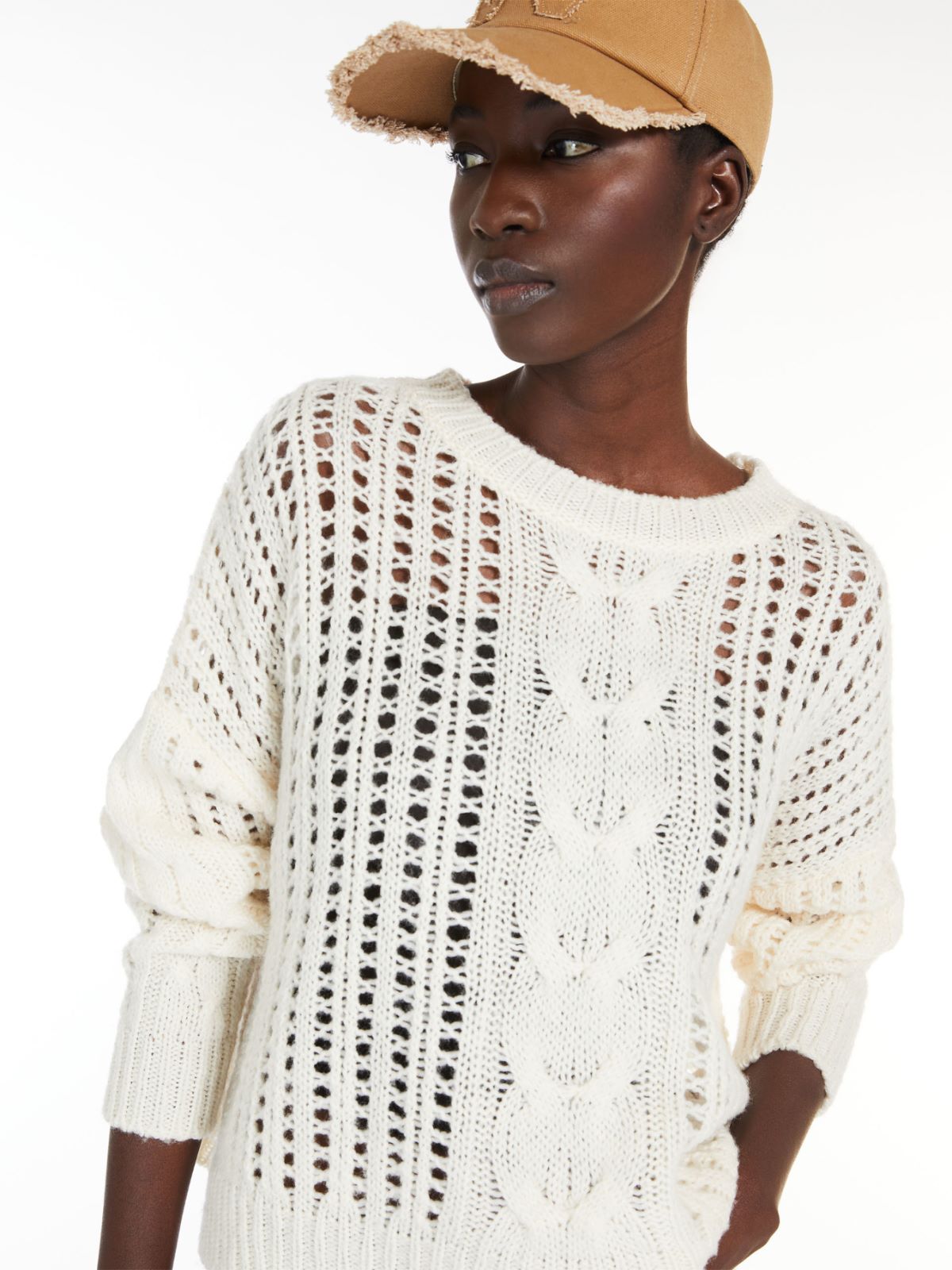 Oversized wool sweater