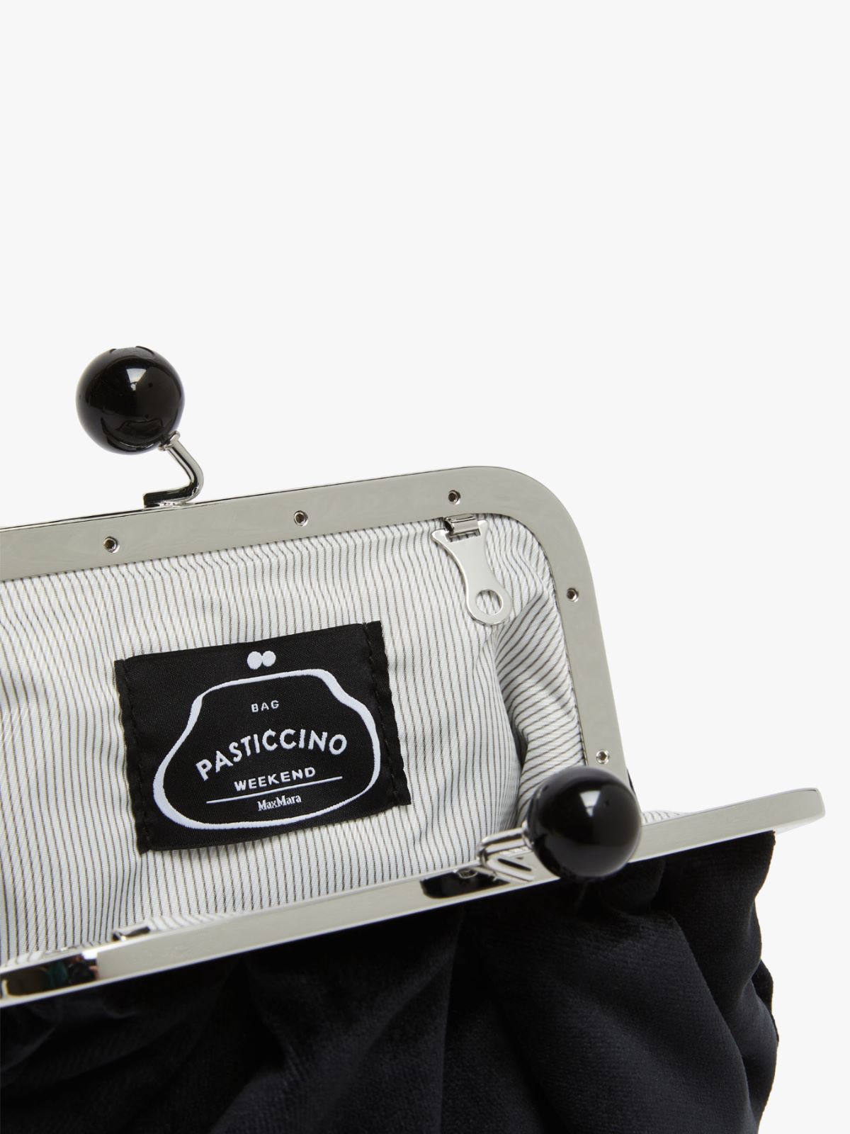 Small velvet Pasticcino Bag