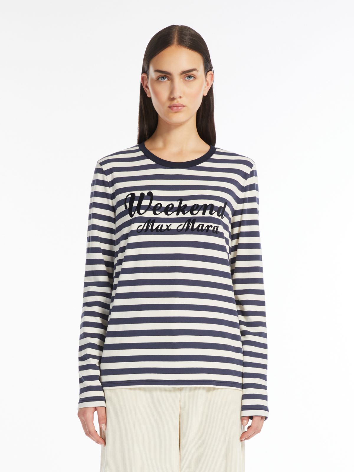 Cotton print T-shirt