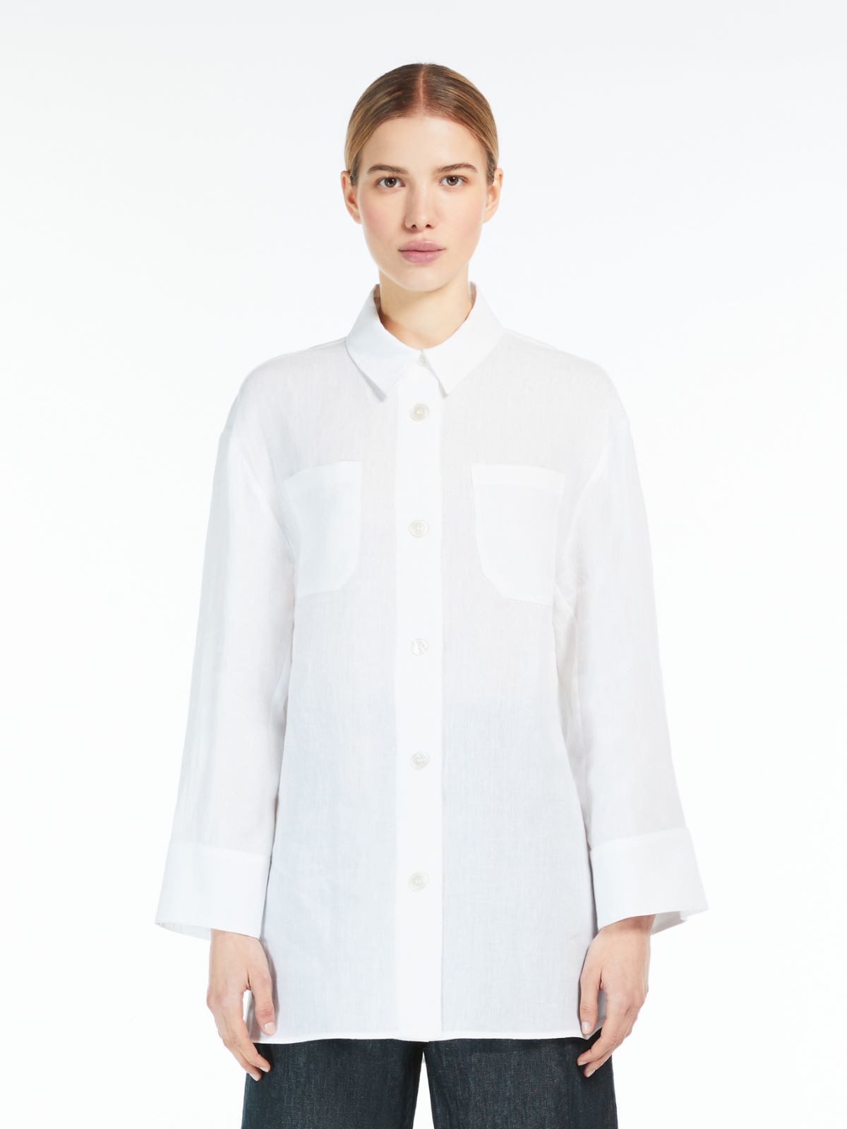 Linen canvas shirt