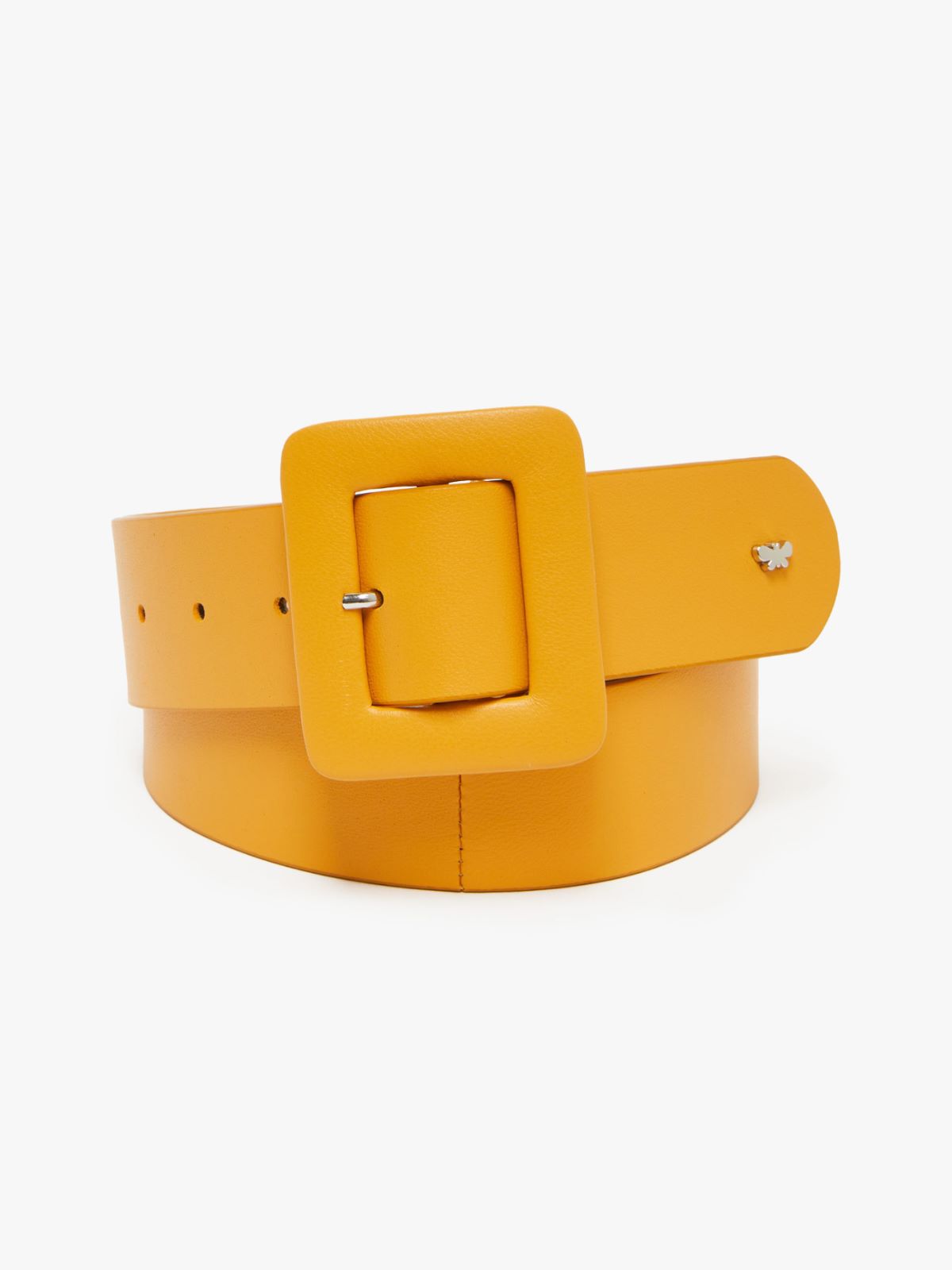 Nappa leather belt
