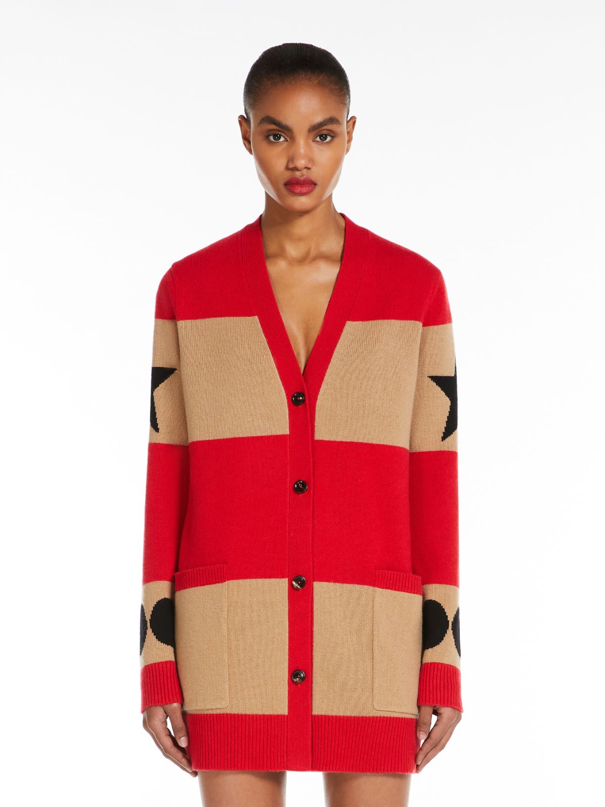 Wool and cashmere cardigan