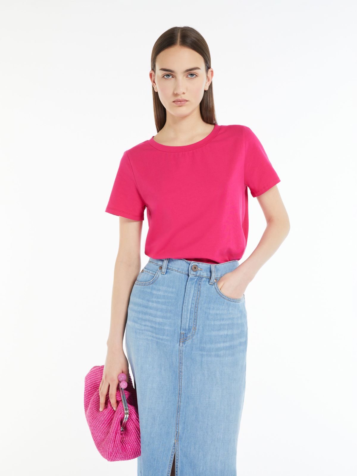 Organic cotton jersey T-shirt