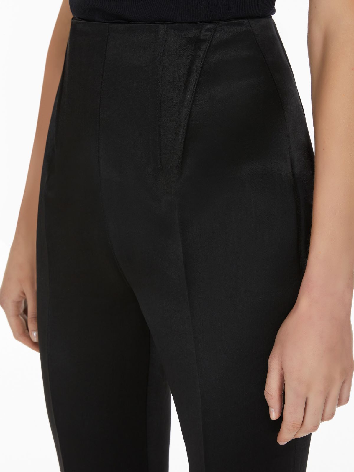 Corset-waist trousers