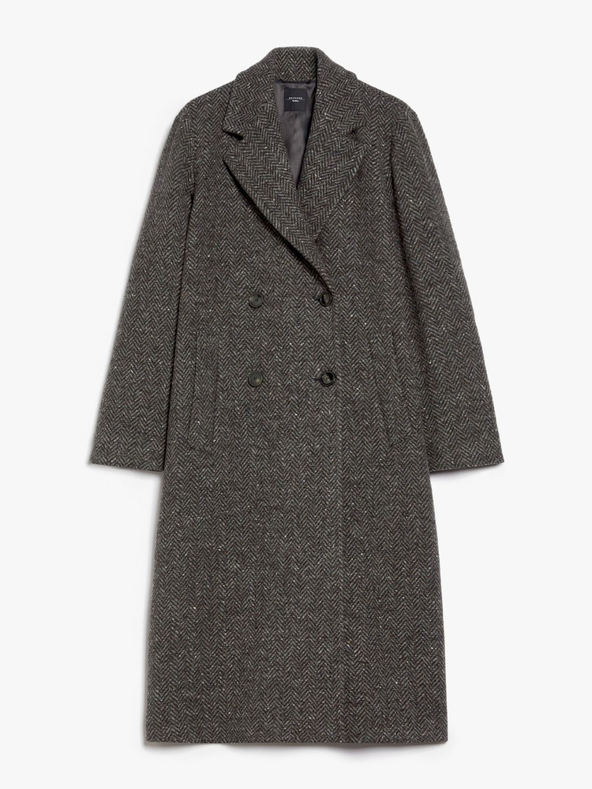 Wool tweed coat