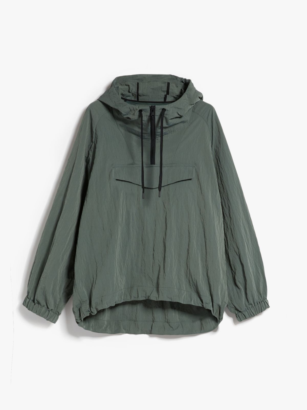 Technical canvas sweatshirt