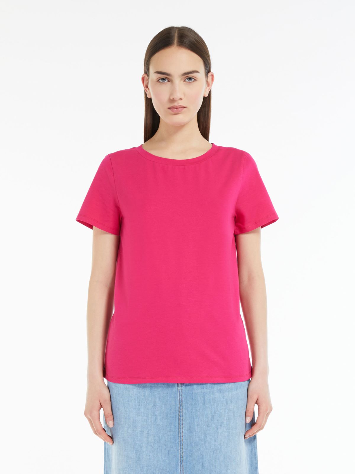 Organic cotton jersey T-shirt