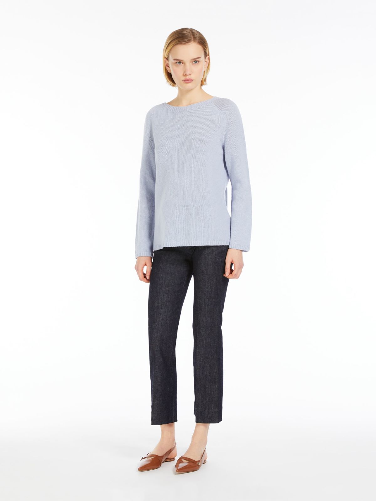 Wool and cashmere sweater