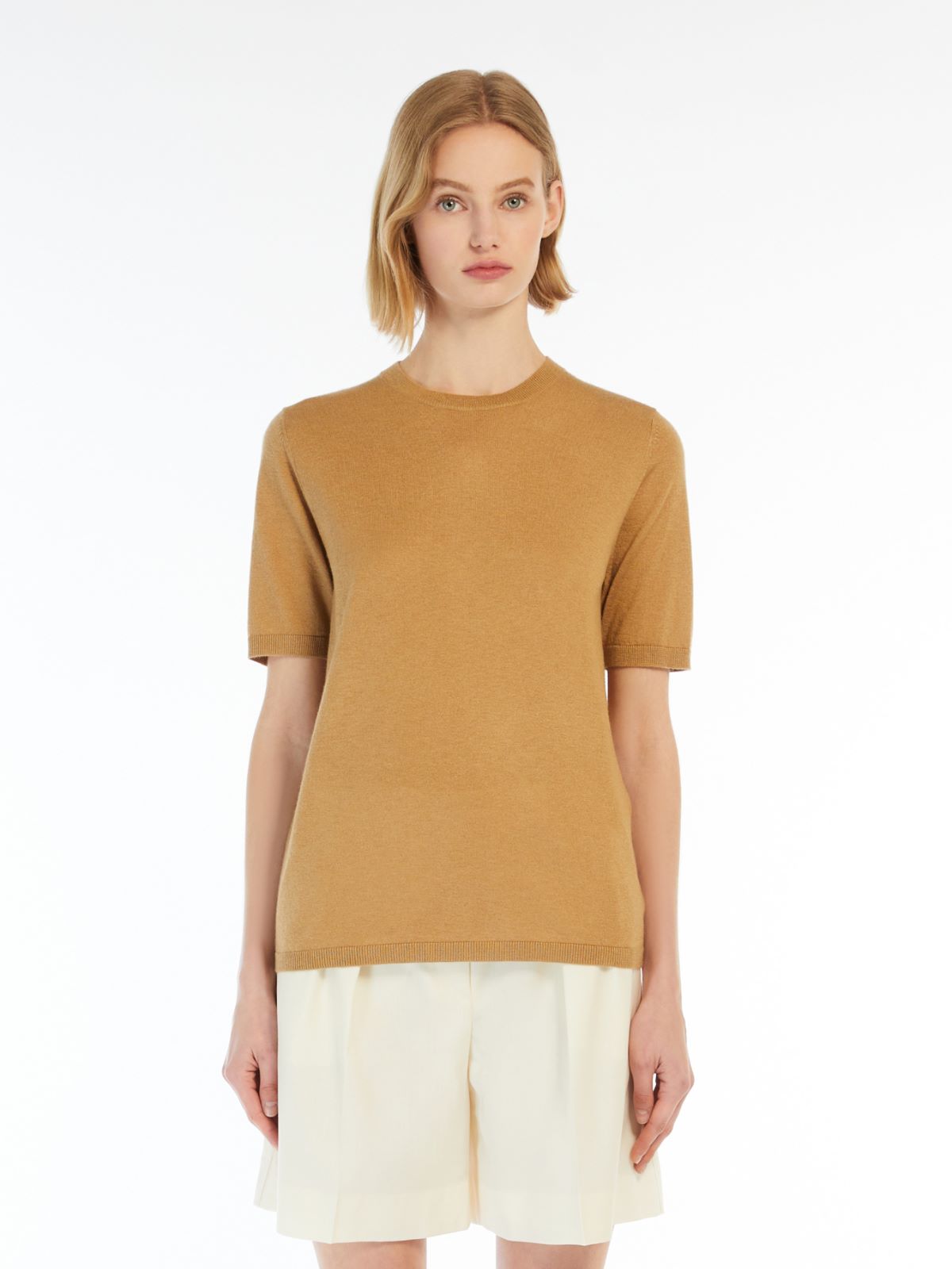Silk and cashmere fine jumper