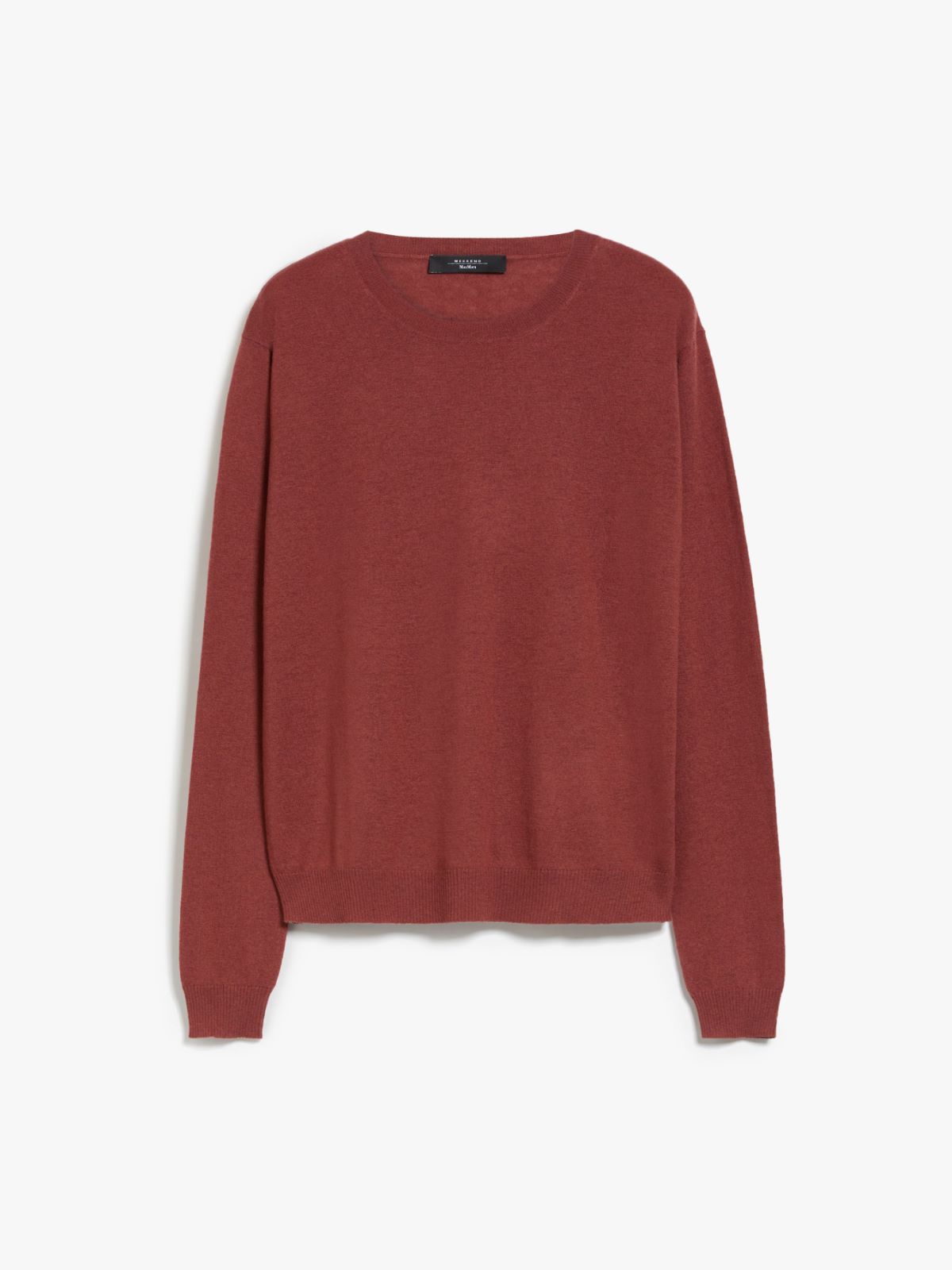 Wool and cashmere crew-neck sweater