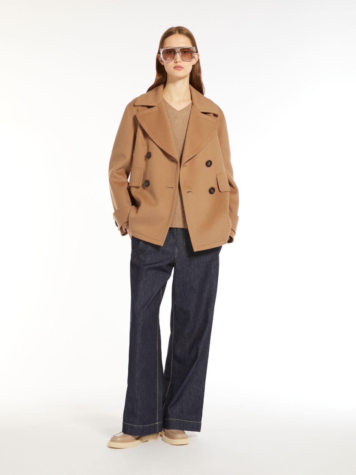 Wool pea coat