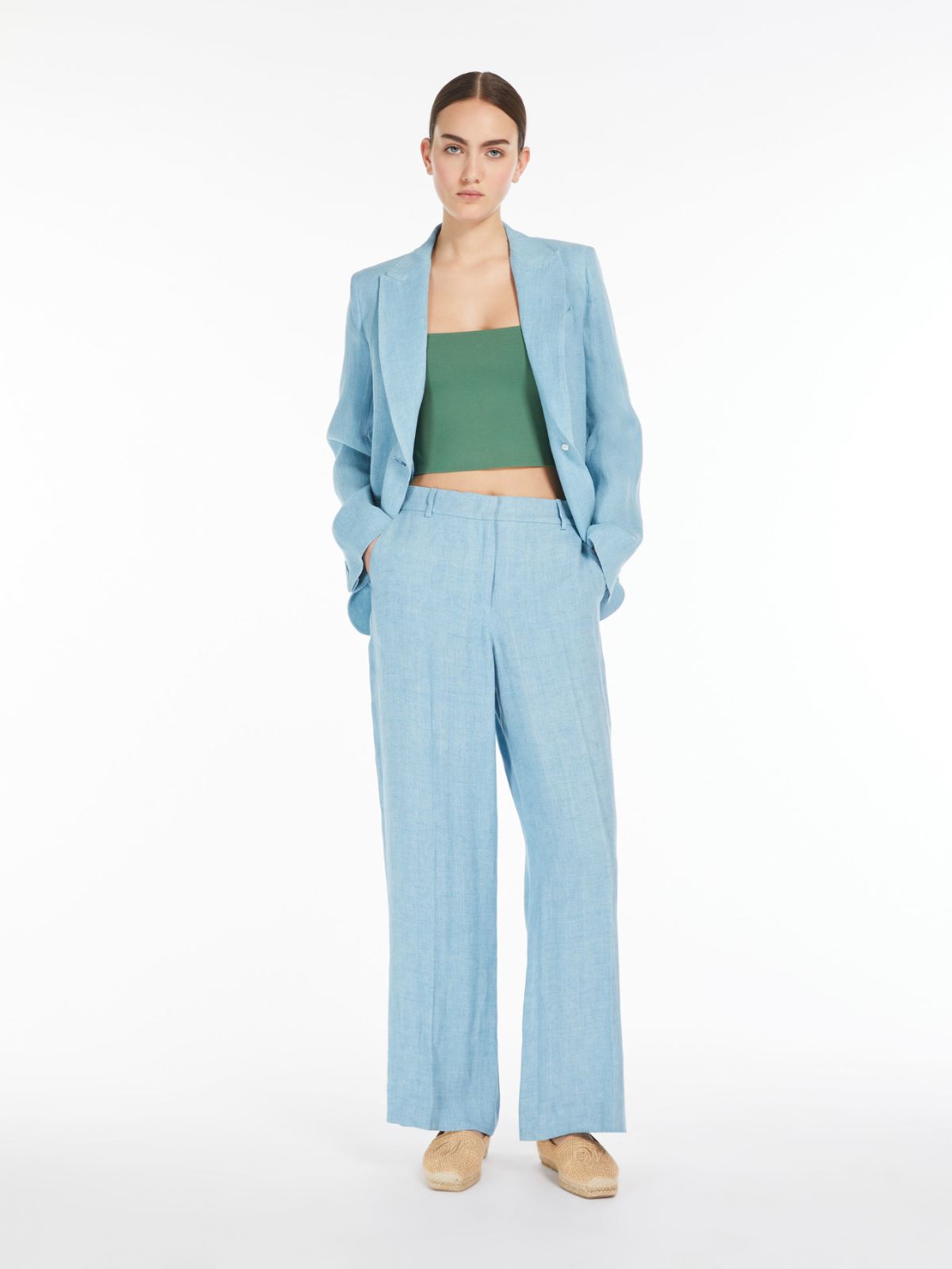 Viscose yarn vest top