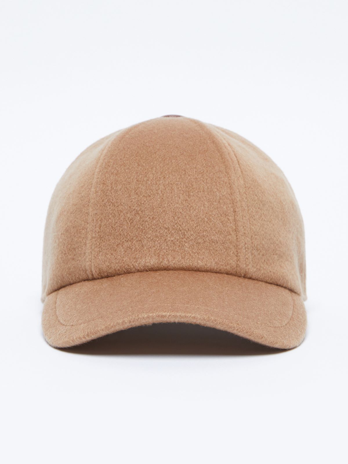 Cashmere baseball cap