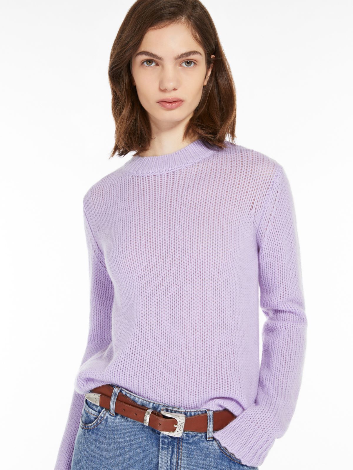 Cashmere crew-neck sweater