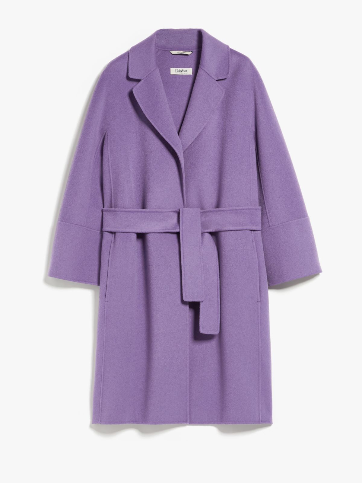 Wool belted coat