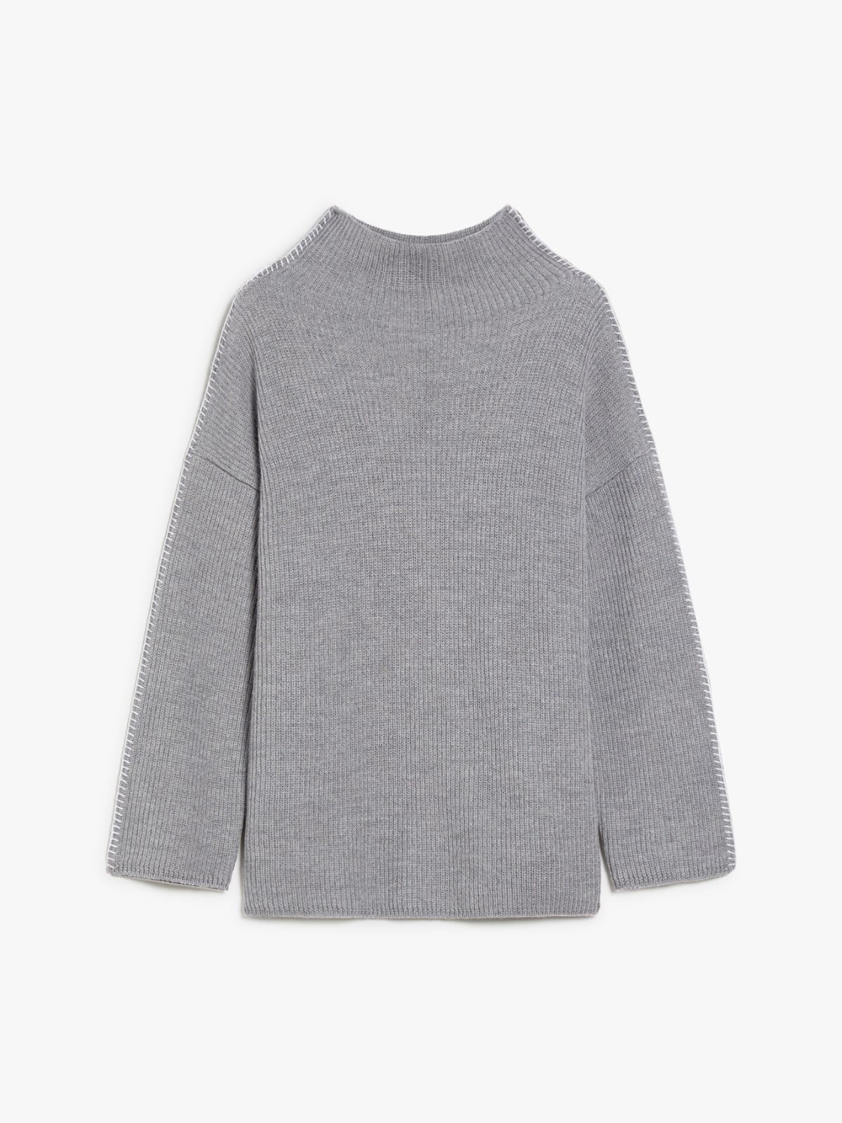 Boxy wool jumper