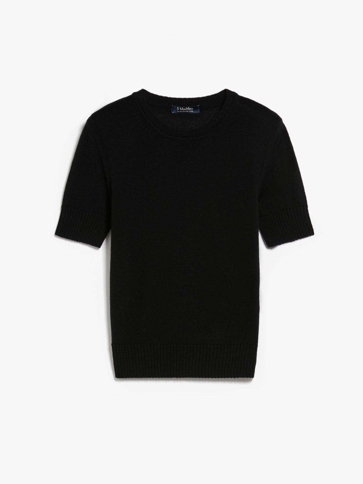 Wool crew-neck sweater