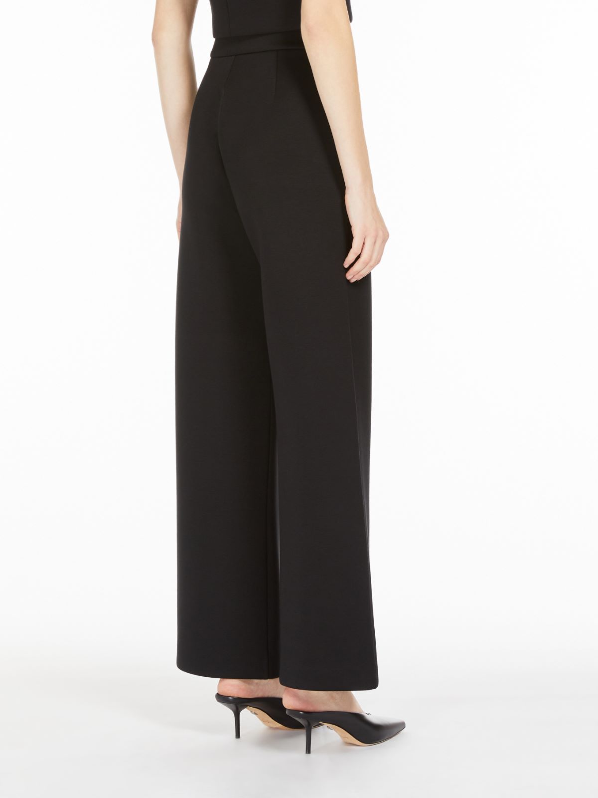 Scuba jersey trousers