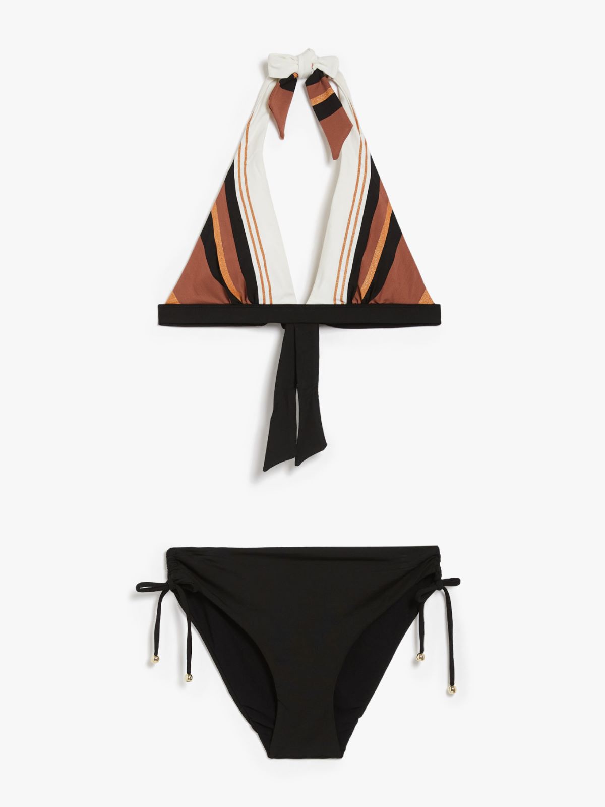 Bikini swimsuit in jacquard jersey