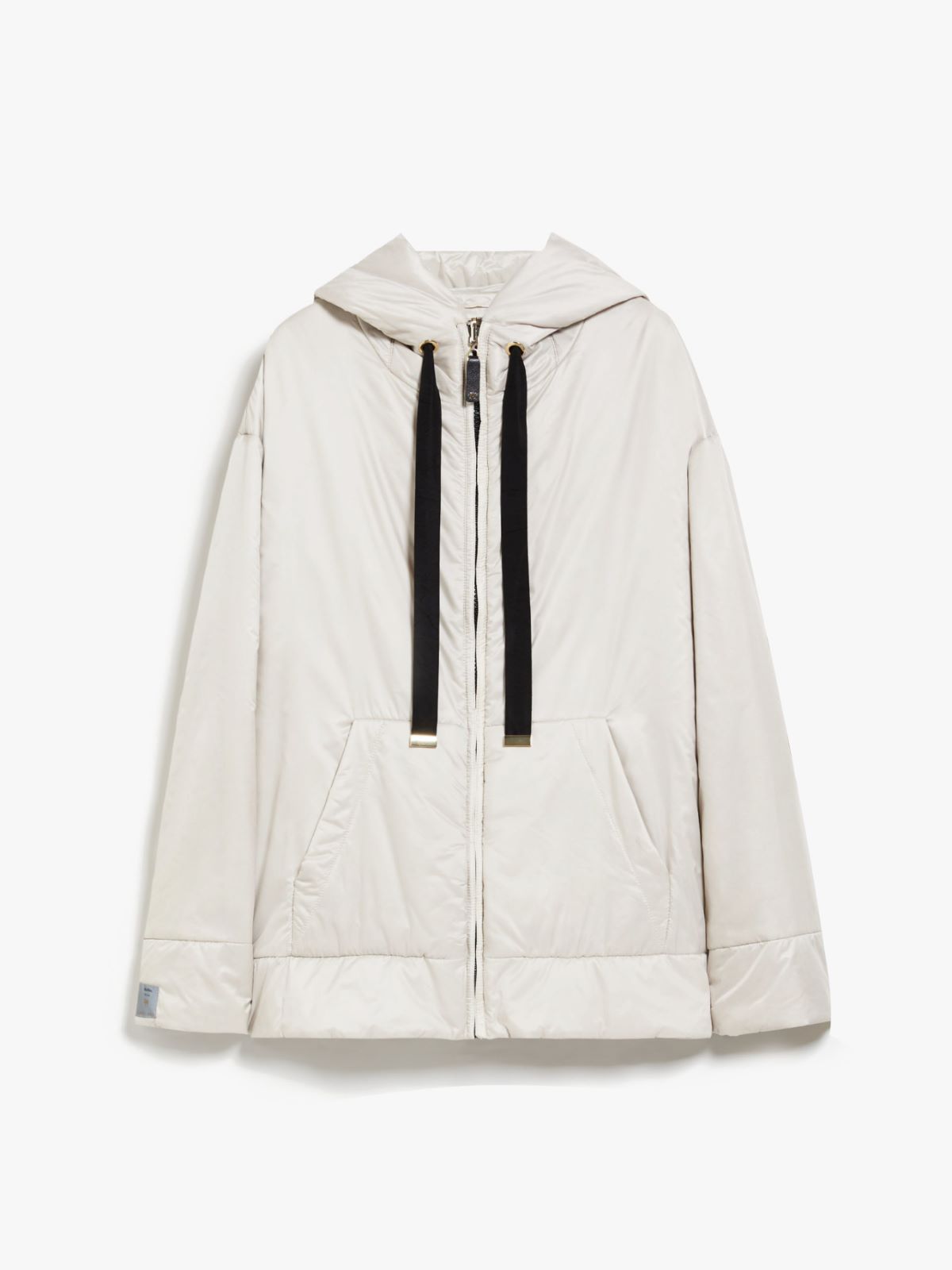 Reversible parka in water-resistant canvas